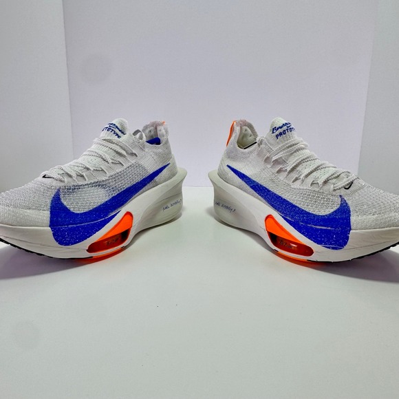 Nike Alphafly 3 Prototype Bowerman White Blue Orange Running Shoes NWT Size 9 main image 4